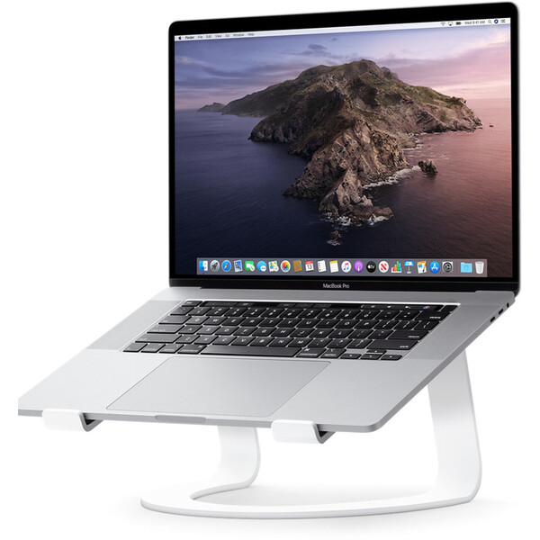 E-shop Twelve South Curve hliníkový stojan na MacBook biely
