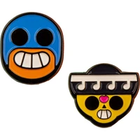 Set odznakov Brawl Stars - Poco & El Primo - Odznaky