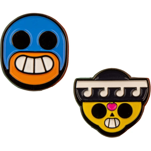 Set odznakov Brawl Stars - Poco & El Primo - Odznaky - Hlavný obrázok