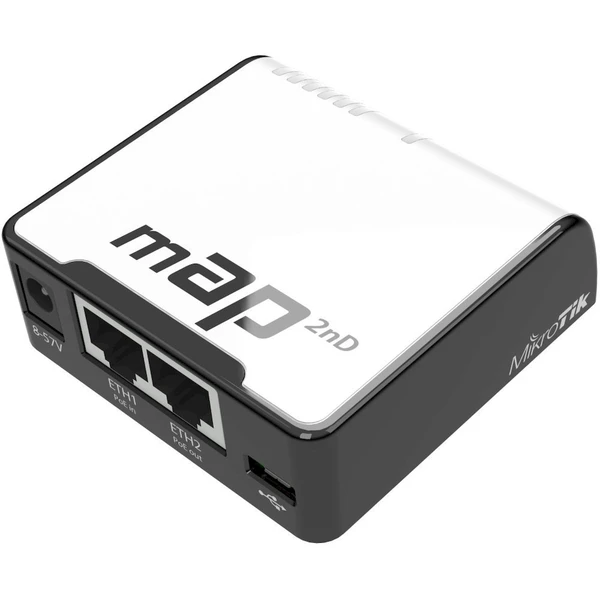 MikroTik RouterBOARD RBmAP2nD mAP prístupový bod čierny - Access pointy - Hlavný obrázok