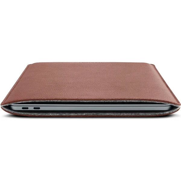 Woolnut kožené púzdro MacBook Pro 13"/MacBook Air 13" hnedé - Puzdra - Obrázok 24SR100501
