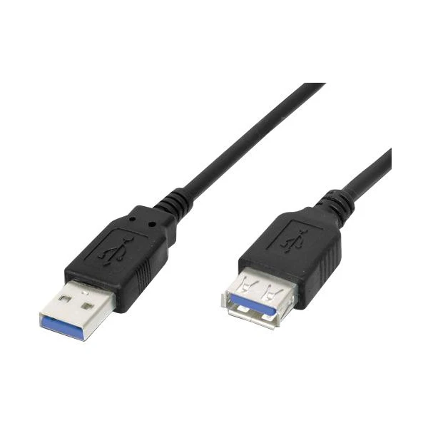 PremiumCord predlžovací kábel USB-A/USB-A 5m čierny - Káble a redukcie - Hlavný obrázok