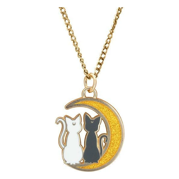 Náhrdelník Sailor Moon - Cats on the Moon - Prívesky a náhrdelníky - Hlavný obrázok
