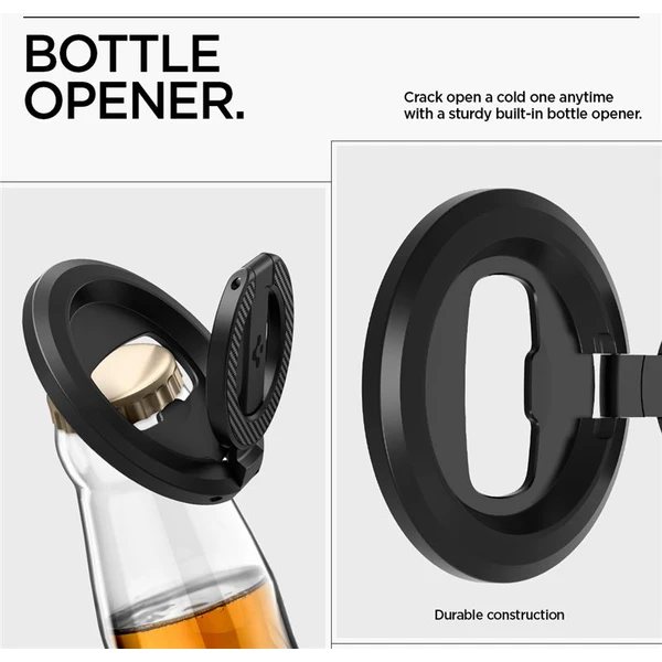 Spigen O-Mag Magnetic Phone Holder MagSafe stojan čierny - Stojany - Obrázok 24a921c0275d47bbb3b1f24f7a87036f