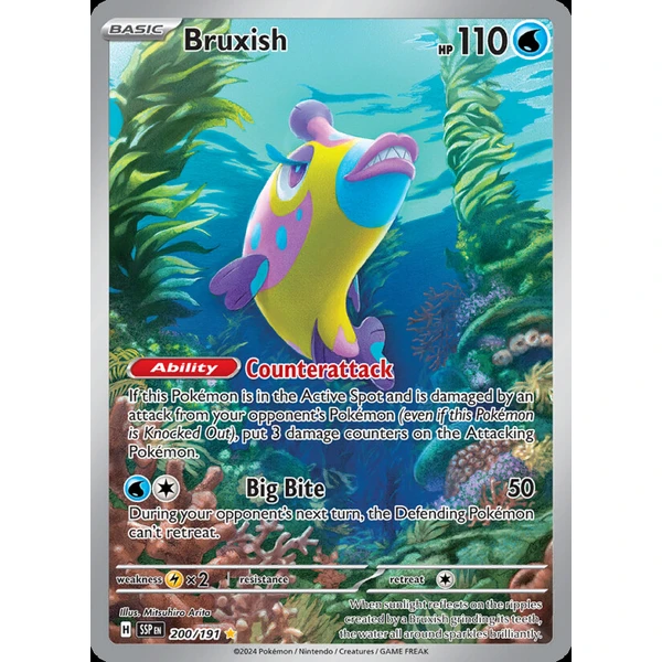 Bruxish (SSP 200) - Surging Sparks [Holo] - Kusové karty - Hlavný obrázok