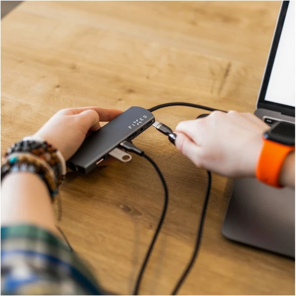 FIXED USB-C/Lightning napájací kábel 60W 0,5m čierny - Káble a redukcie - Obrázok 24c59bb357ec49e495c0b787804e8e1d