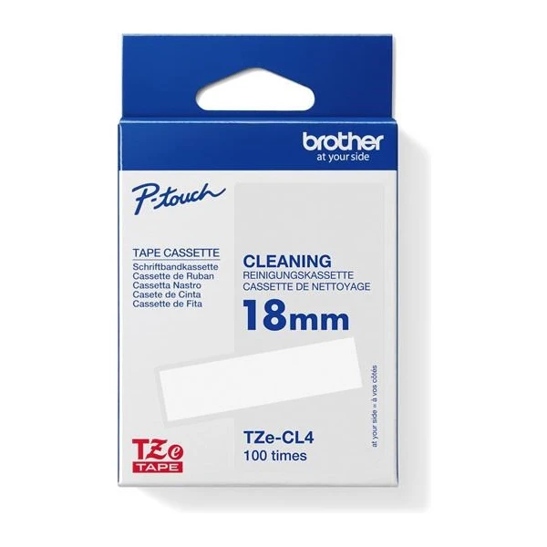 Brother TZECL4 čistiaca páska pre tlačovú hlavu 18 mm - Pásky pre štítkovače - Hlavný obrázok