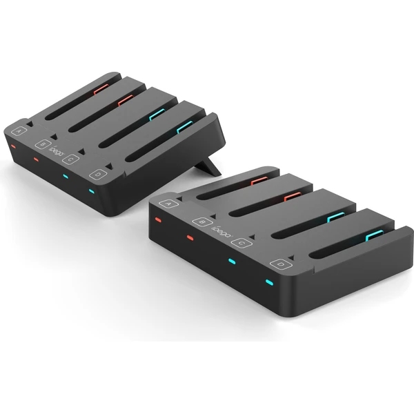 iPega SW2081 nabíjacia stanica pre JoyCon pre Nintendo Switch 1/2 čierna - Nabíjačky - Obrázok 24df1d76540e4de9904502daf232b985