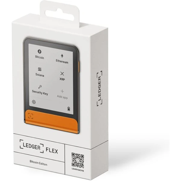 Ledger Flex krypto peňaženka (iOS/Android/MacOS/Windows/Linux) Orange - Krypto peňaženky - Obrázok 24ed2d004631422fbde43b2eaf873582