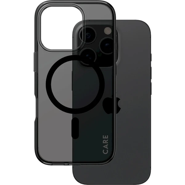 PanzerGlass® CARE kryt Apple iPhone 16 Pro MagSafe Smokey dymový/čierny - Puzdra - Obrázok 2508000P01