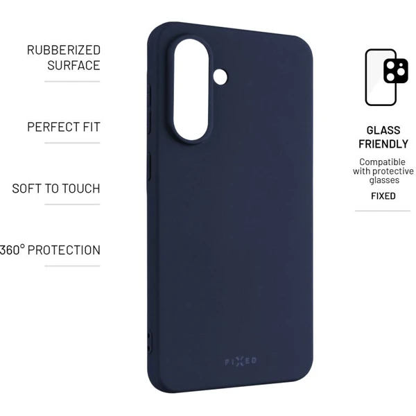 FIXED Story silikónový kryt Samsung Galaxy A36 5G modrý - Puzdra - Obrázok 251c6bdc65eb4dafb7df7e351b678855