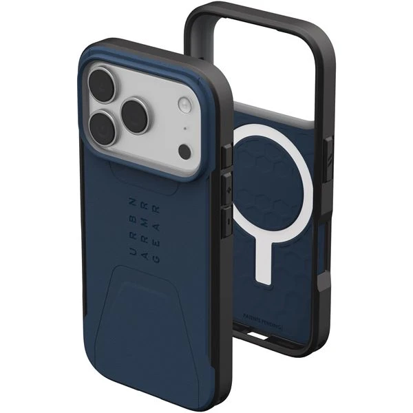 UAG Civilian Magsafe kryt iPhone 17 Pro modrý - Puzdra - Obrázok 252d1cde2b804a2a96db2e5156dda311