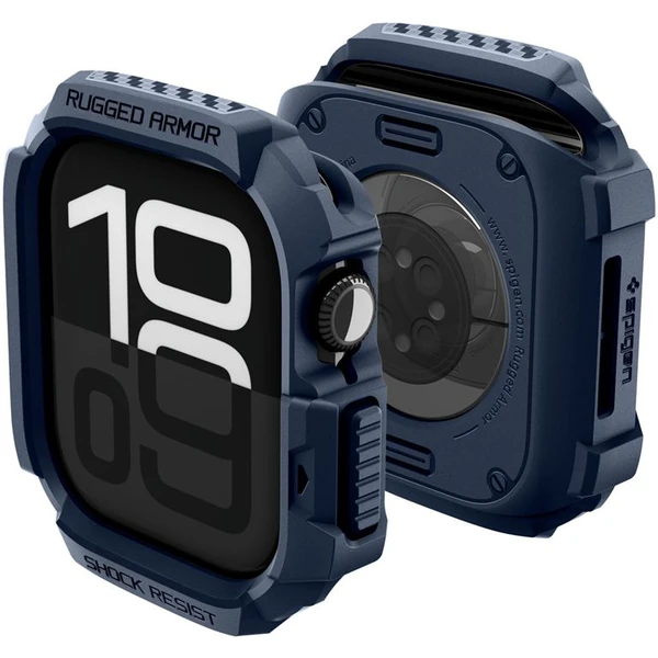 Spigen Rugged Armor 2 puzdro Apple Watch 11 (42mm) navy blue - Puzdra - Obrázok 25356991fd194db89ca5e95c1e250ae7