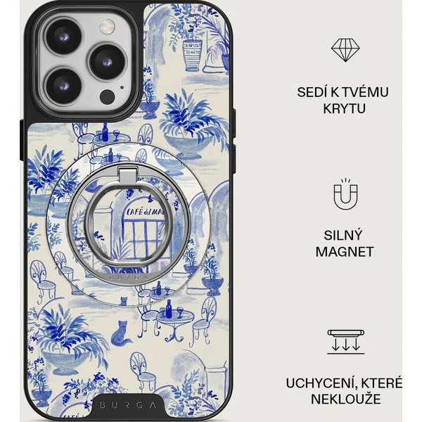 Burga Magnetic Ring držiak Sobremesa strieborný - Držiaky - Obrázok 253f5126392b4cc382e7b08d0cbe7b25