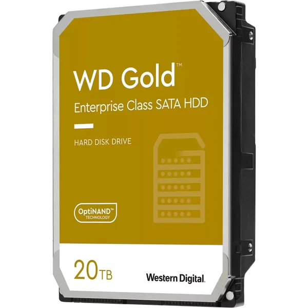 WD GOLD WD202KRYZ 20TB SATA/6Gb/s 512MB cache 7200 ot., CMR, Enterprise - Pevné disky - Hlavný obrázok