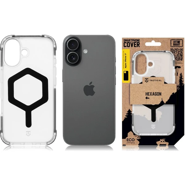 Tactical MagForce Hexagon kryt Apple iPhone 17 čierny - Puzdra - Obrázok 2586905b7f1a4b458ee1254da4c301f7