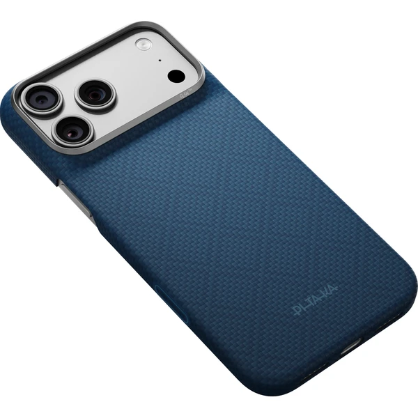Pitaka Edge Case Argyle MagSafe kryt iPhone 18 Pro Max Abyss Blue - Puzdra - Obrázok 25899736f0654f53835942d4daf1a7f8