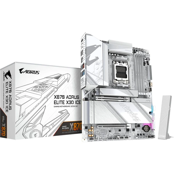 GIGABYTE X870 AORUS ELITE X3D ICE - Základné dosky - Obrázok 259L000K01