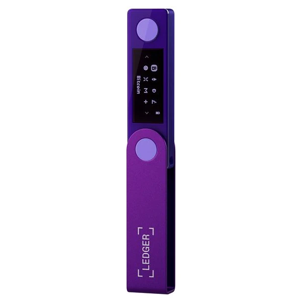 Ledger Nano X krypto peňaženka (iOS/Android/Windows/MacOS/Ubuntu) fialová - Krypto peňaženky - Obrázok 259b3412da8c4987a683610575bff7a9