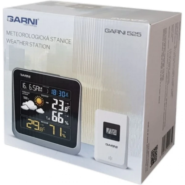 GARNI 525 Meteorologická stanica biela - Meteorologické stanice - Obrázok 25D5000N01