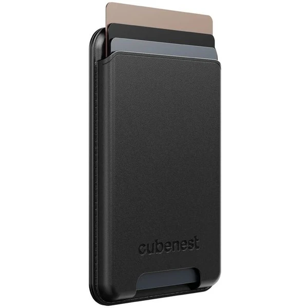 CubeNest Magnetic Wallet Stand MagSafe peňaženka čierna - Peňaženky - Obrázok 25DF000L01