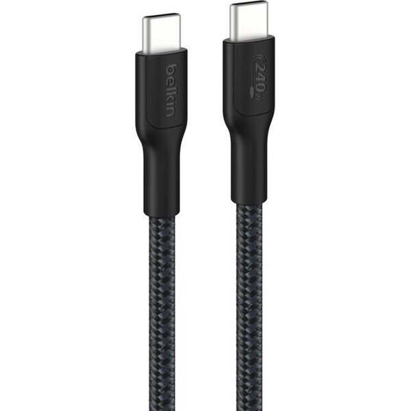 E-shop Belkin BOOST Charge PRO USB-C/USB-C napájací kábel 240W 3m čierny