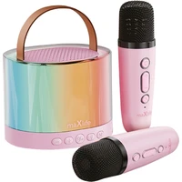 Maxlife MXKS-200 Bluetooth karaoke set ružový - Reproduktory