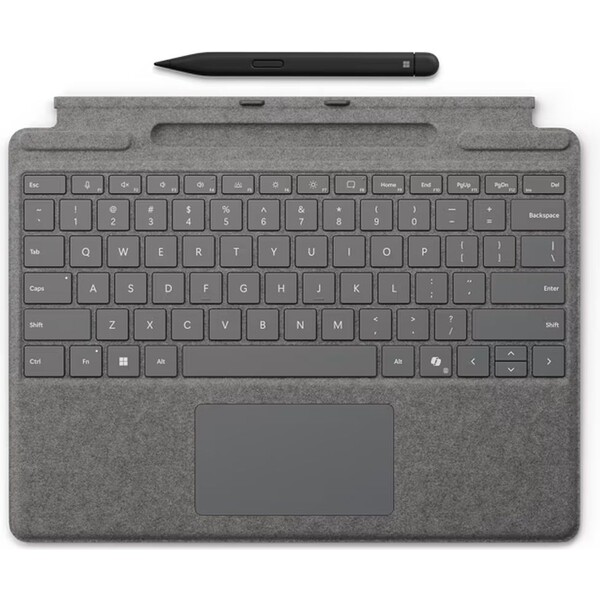 E-shop Microsoft Surface Pro Signature Keyboard + Slim Pen 2 Bundle ENG platinová