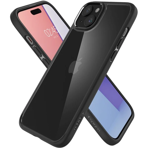 Spigen Ultra Hybrid kryt iPhone 15 matne čierny - Puzdra - Obrázok 25T8000601