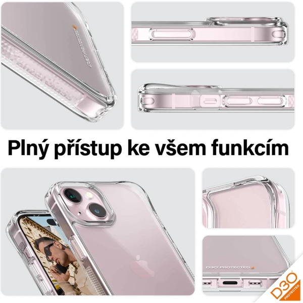 PanzerGlass HardCase D3O Apple iPhone 15 - Puzdra - Obrázok 25TS100501