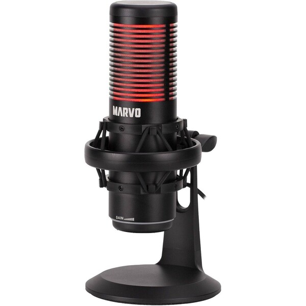 Marvo BLAST 60 Black herný/streamovací mikrofón čierny