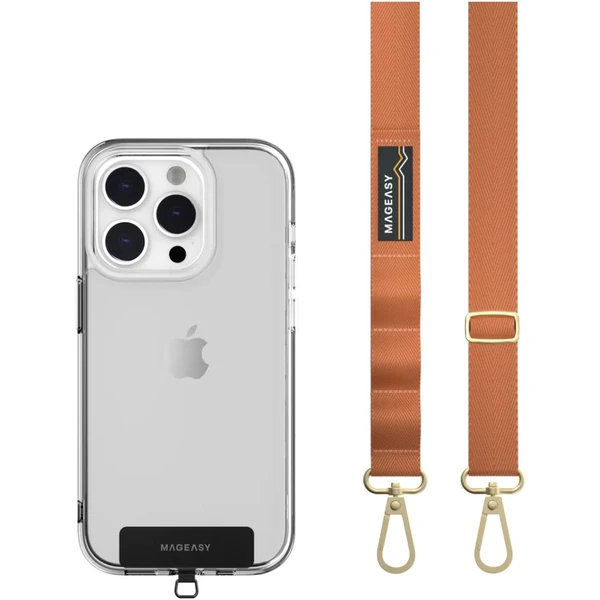MagEasy popruh na krk 20mm Orange - Popruhy - Hlavný obrázok