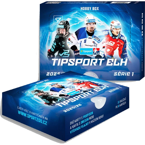 Hokejové karty SportZoo Tipsport ELH 2025/26 1. séria Hobby box - Hokejové karty - Hlavný obrázok