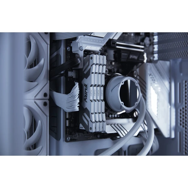 Kingston FURY Renegade White DDR5 16GB 6400MT/s CL32 DIMM (1x16GB) XMP - Operačné pamäte - Obrázok 25YN100501