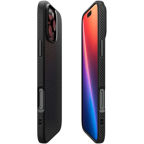 Spigen Liquid Air kryt iPhone 16 Pro Max matte black - Puzdra - Obrázok 25b2be30e22744a2a659f22602cc84b9