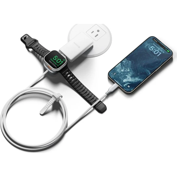 Nomad Universal Cable pre Apple Watch, USB-C 100W, 1.5m, biely - Nabíjačky - Obrázok 25c2ef03a0a44528857f46c01f1c3a6d