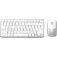 Satechi Slim CEX1 Wireless Combo (Keyboard and Mouse) - US English - Silver - Klávesnicové sety
