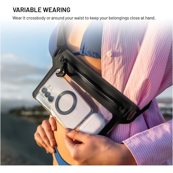 FIXED Dry Belt vodeodolné puzdro okolo pása čiernej - Puzdra - Obrázok 25db61fd7d59414c8ca6619c753fca09