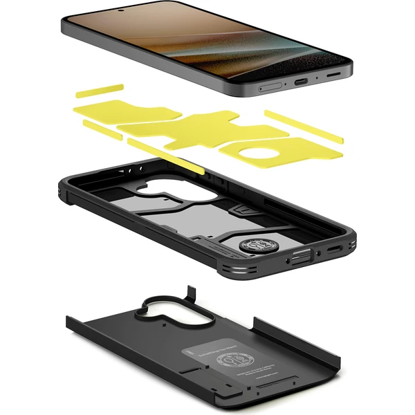 Spigen Tough Armor kryt Samsung Galaxy A37 5G čierny - Puzdra - Obrázok 25e5014e30ca4101b452296898df8cdd
