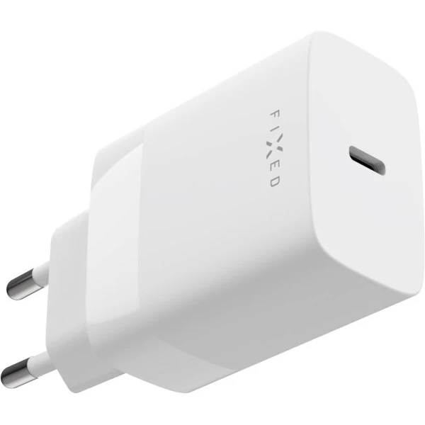 FIXED USB-C PD sieťová nabíjačka, 30W, biela - Nabíjačky - Obrázok 2604414fe399445db38d59214795966d