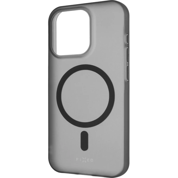TPU gélový kryt FIXED MagStory s podporou MagSafe pre Apple iPhone 15 Pro, dymový - Puzdra - Hlavný obrázok