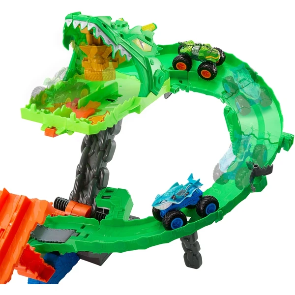 Hot Wheels MONSTER TRUCKS Mattel - Dráha Dračia Skaza - Hračky - Obrázok 260J000K01