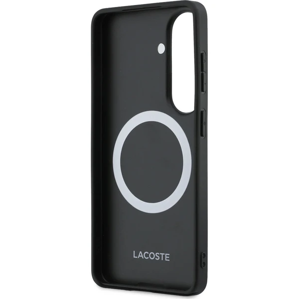 Lacoste PVC Blend Monogram Gold Logo Magnetický kryt Samsung Galaxy S26+ hnedý - Puzdra - Obrázok 260d5bdc2cd4468692aafb9ed7786b4d