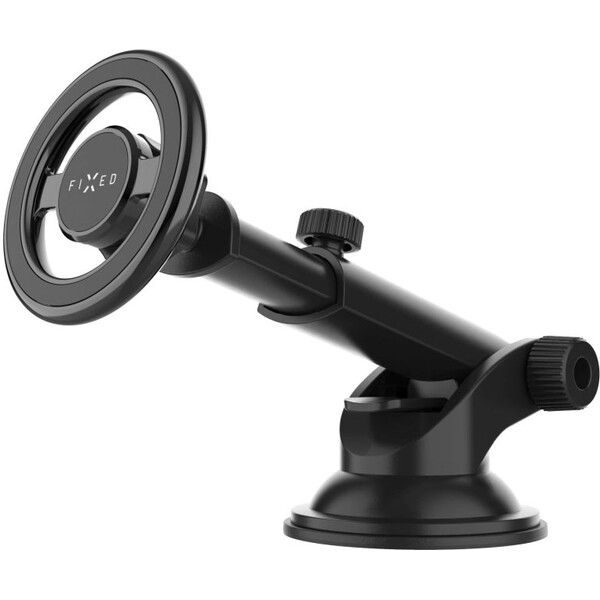 FIXED MagMount XL magnetický držiak na sklo alebo palubnú dosku s podporou MagSafe čierny