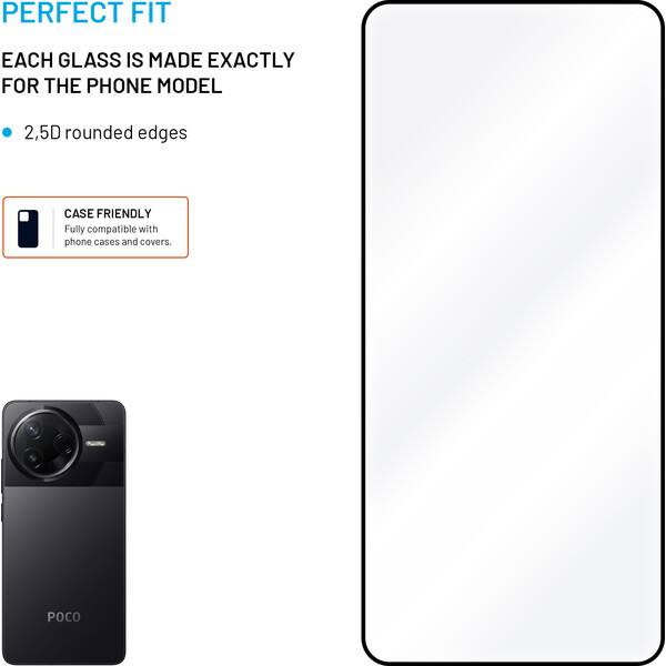 FIXED 2,5D Full-Cover ochranné sklo POCO F7 Pro čierne - Ochranné fólie a sklo - Obrázok 26952f68908a4c15a2435e0a7268b7e5