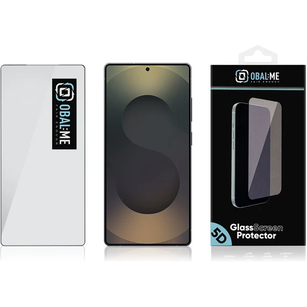 OBAL:ME 5D tvrdené sklo Samsung Galaxy S25 Ultra čierne - Ochranné fólie a sklo - Obrázok 2695e75495e94b0e925b3df0ee466535