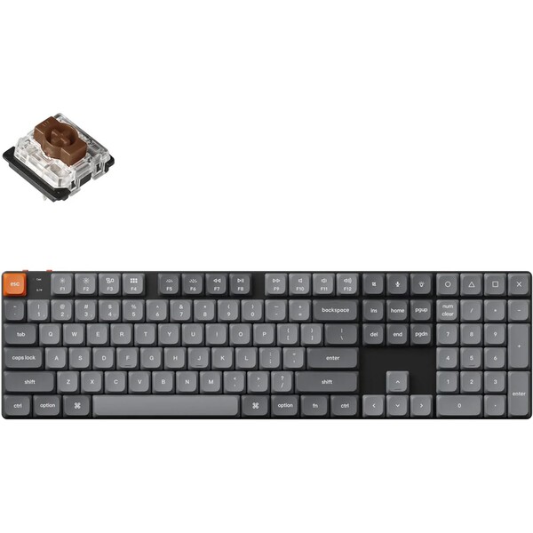Keychron K5 Max herná klávesnica (US) čierna
