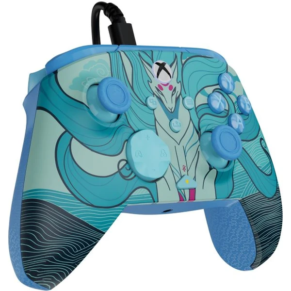 Turtle Beach herný ovládač Rematch Advanced P-Glow Blue Kitsune (XBOX/PC) - Herné ovládače - Obrázok 26QH000K01