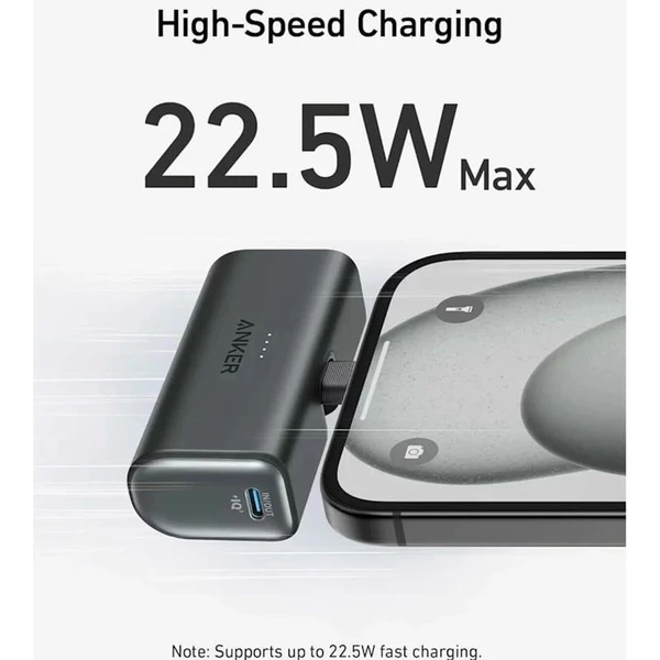 Anker Nano powerbanka (5000mAh) 22,5 W čierna - Powerbanky - Obrázok 26a6f81c240f42bf9a4a390f1d7f91f4