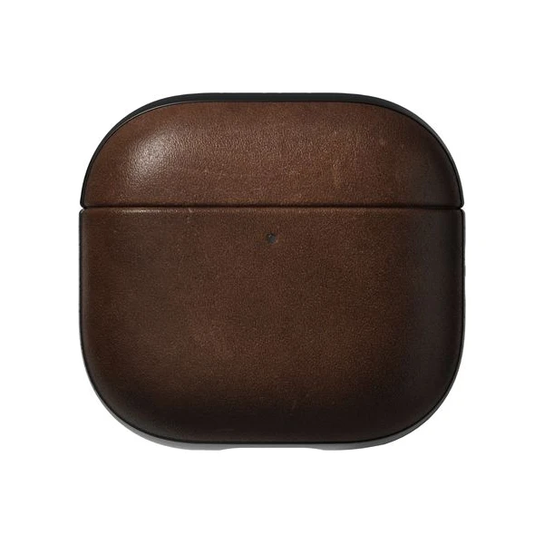 Nomad Modern Leather púzdro Apple Airpods 4 tmavo hnedé - Puzdra - Obrázok 26a8dce7c2d14c718fc9d5b5ae38cfd5